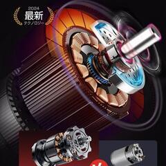 電動チェーンソー⭐️充電式 給油システム ツール不要 21Vバッテリー2個付きの画像