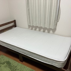 シングルベッド、シングルマットレスの画像