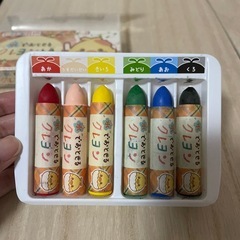 サクラ　水でおとせるクレヨン6色
の画像