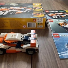 【4個セット】Lego city＋creator ＋バンダイプラモデルの画像