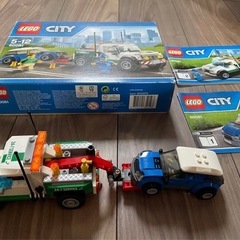 【4個セット】Lego city＋creator ＋バンダイプラモデルの画像