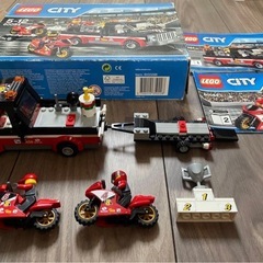 【4個セット】Lego city＋creator ＋バンダイプラモデルの画像