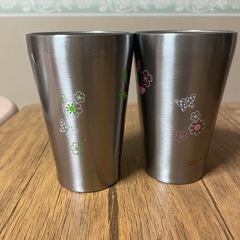 ステンレスタンブラー　ミッキー＆ミニーの画像