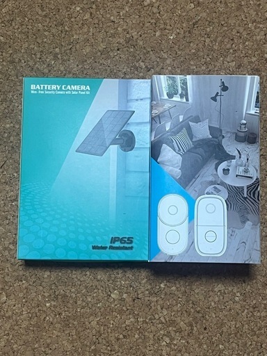 監視カメラ　ソーラーバッテリーセット