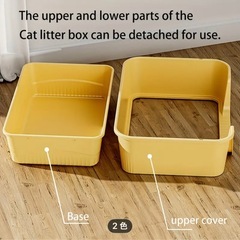 特大サイズの猫トイレ！未使用です！の画像