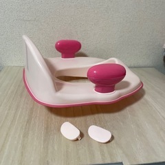 リッチェル 補助便座　ピンクの画像
