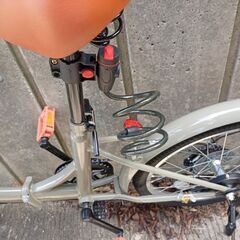 折りたたみ自転車の画像