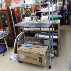 極上美品　メタルラック　棚　家電ラック　電子レンジ　オーブンレンジ　本棚　の画像