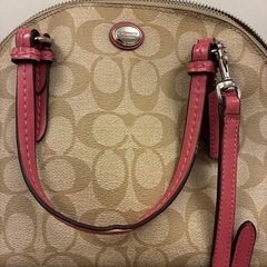 COACH コーチ　2WAY　クロスボディ　バッグ　ピンクの画像