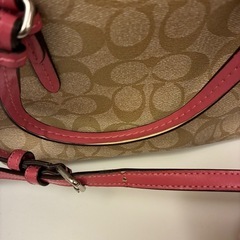 COACH コーチ　2WAY　クロスボディ　バッグ　ピンクの画像