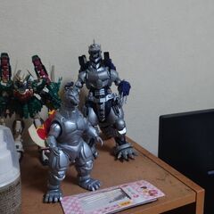プラモデル ゴジラ 4点の画像