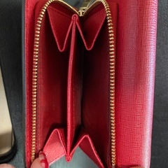 FURLA三つ折り財布　赤の画像