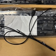 【新品未使用】有線キーボード 2点セットの画像
