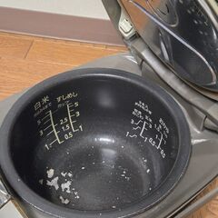ナショナル 炊飯器 5.5合 SR-SD10E3-S スチームIHジャー 日本製の画像