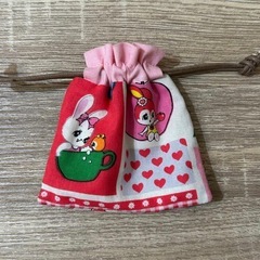 ハンドメイド レトロ ポーチ　の画像