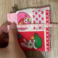 ハンドメイド レトロ ポーチ　の画像