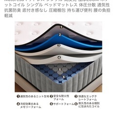 シングルマットレスの画像