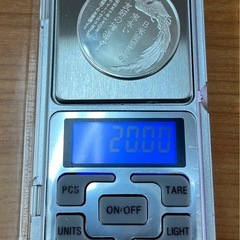 天皇皇后両陛下御訪米記念 純銀メダルの画像