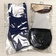 【無料で差し上げます】【パッケージ難あり】レディースソックス　2足セット/サンダル　つま先開きタイプの画像