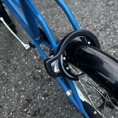 可愛い　水色の自転車の画像