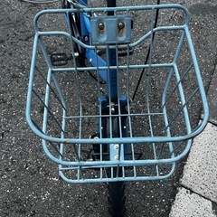 可愛い　水色の自転車の画像
