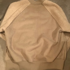 メンズ　リバーシブル　ボア　ブルゾン　アウトドア　山登り　魚釣り　ジャケットの画像