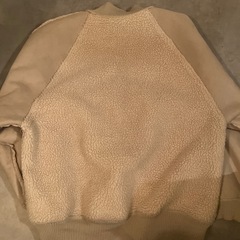メンズ　リバーシブル　ボア　ブルゾン　アウトドア　山登り　魚釣り　ジャケットの画像