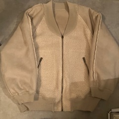 メンズ　リバーシブル　ボア　ブルゾン　アウトドア　山登り　魚釣り　ジャケットの画像