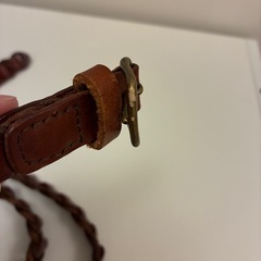 レディース　ベルト　ブラウンの画像