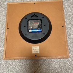 ナチュラル　シンプル　掛け時計の画像