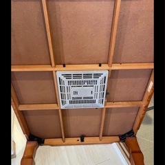 レトロ⭐️大判　こたつ　広々ファミリー向け　高級感　レトロ　　約120cm 掛け90cmの画像