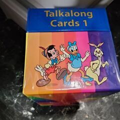 ディズニー ワールドオブイングリッシュ トークアロングカードの画像