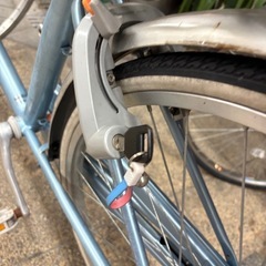 26インチ自転車　オートライト付の画像