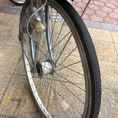 26インチ自転車　オートライト付の画像