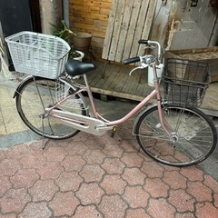 BRIDGESTONE 26インチ自転車　オートライト付の画像