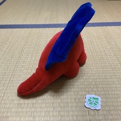 恐竜のぬいぐるみの画像