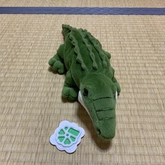 ワニさん、ぬいぐるみの画像