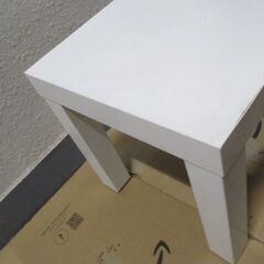 無料、IKEA LACK ラック サイドテーブル　ホワイト【東京メトロ葛西駅から徒歩5分】の画像