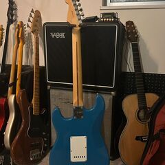 Fender ストラトキャスタータイプ エレキギター 青　26のみ限定価格の画像