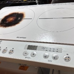 🟤IHコンロ クッキングヒーター番号15 アイリスオーヤマ 2023年製 大阪市内配達無料  保管場所での引き取りは値引きしますの画像