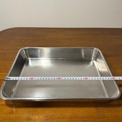 業務用 TRADEMARK 角バット ステンレス 18-8の画像