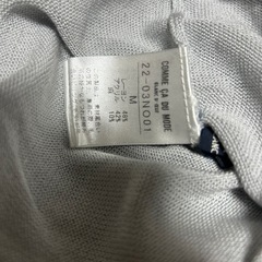 COMME CA DU MODE  トップス 薄手ニットグレー M 早い者勝ちの画像