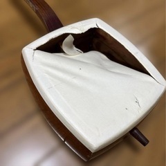 三味線と胴掛けセット弦の画像