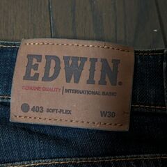 EDWIN 403 soft FLEX　W30 エドウィン　ジーンズの画像