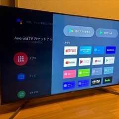 🔥募集中🔥SONY 49インチ 4K スマートテレビ‼️ 4Kチューナー搭載‼️ Netflix、YouTube、Amazonビデオ見れます‼️の画像