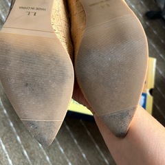 コルクパンプス 24.5cm LL 美品の画像