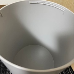 ピジョン オムツごみ箱 おむつ処理ポット グレー ステールの画像