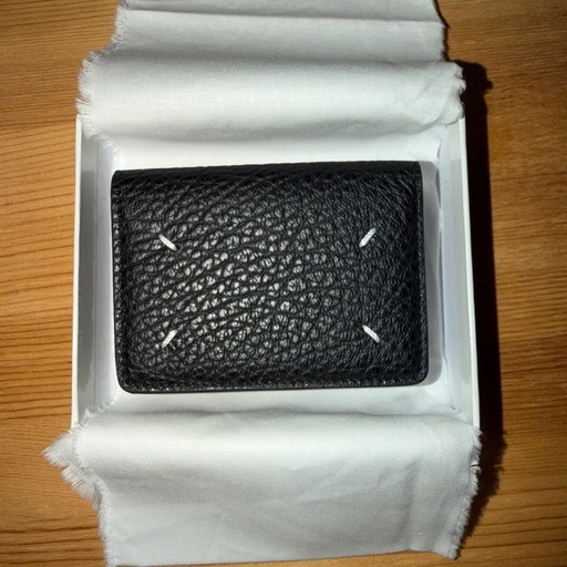 新品未使用】メゾンマルジェラ＊4ステッチ 三つ折り ウォレット