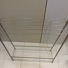 【ステンレス】タオル干しスタンド　洗濯物　室内・屋外可能の画像