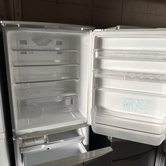 チェックOK! 配達応談 シャープ 3ドア冷凍冷蔵庫 345L SJ-WA35P 両開きの画像